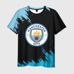 Мужская футболка 3D Manchester city