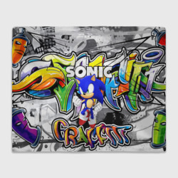 Sonic Соник – Плед 3D с принтом купить со скидкой в -14%