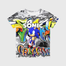 Детская футболка 3D Sonic Соник