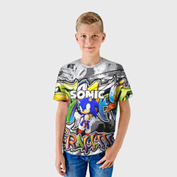 Детская футболка 3D Sonic Соник - фото 2