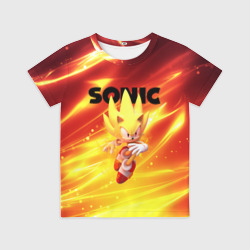 Детская футболка 3D Sonic Соник
