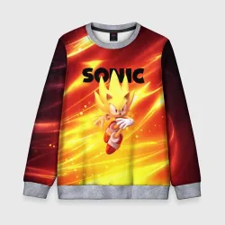 Детский свитшот 3D Sonic Соник