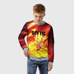 Детский свитшот 3D Sonic Соник - фото 2