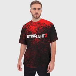 Мужская футболка oversize 3D Dying light 2 - фото 2