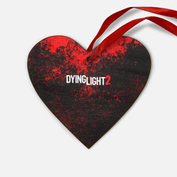 Деревянная игрушка Сердце Dying light 2