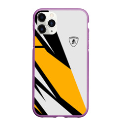 Чехол для iPhone 11 Pro Max матовый Lamborghini