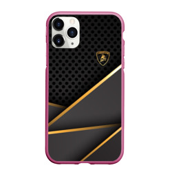 Чехол для iPhone 11 Pro Max матовый Lamborghini