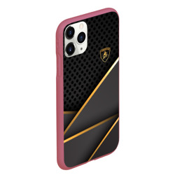 Чехол для iPhone 11 Pro Max матовый Lamborghini - фото 2