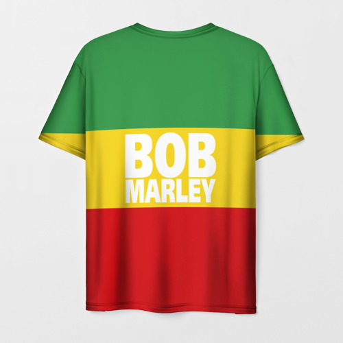 Мужская футболка 3D Bob Marley, цвет 3D печать - фото 2