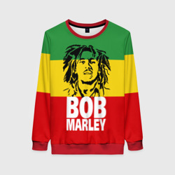 Женский свитшот 3D Bob Marley