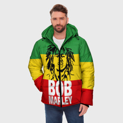 Мужская зимняя куртка 3D Bob Marley - фото 2