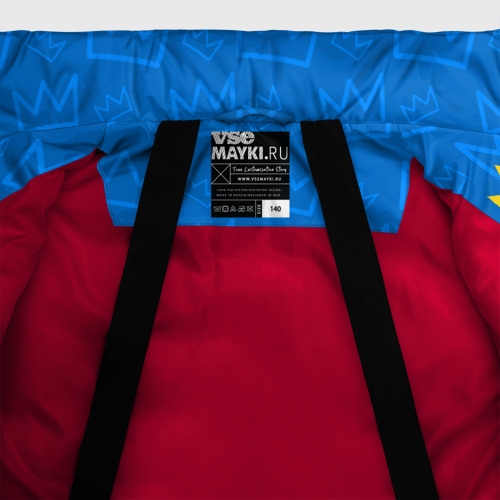 Зимняя куртка для мальчиков 3D Fall Guys, цвет красный - фото 7