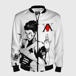 Мужской бомбер 3D Хантер герой крупным планом