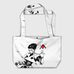 Пляжная сумка 3D Хантер герой крупным планом