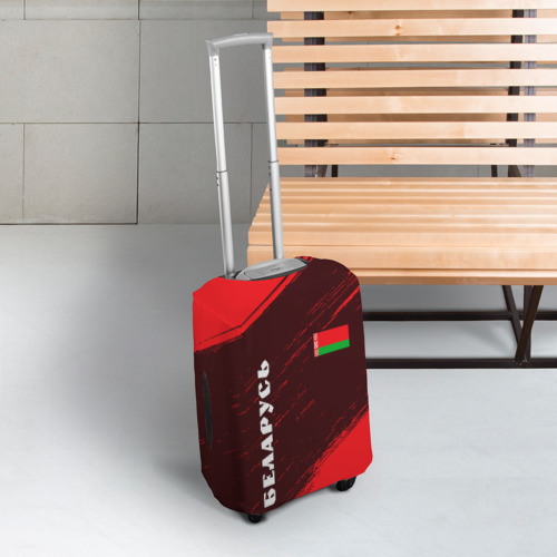Чехол для чемодана 3D Беларусь, цвет 3D печать - фото 3
