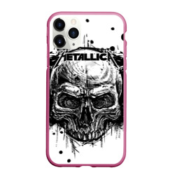 Чехол для iPhone 11 Pro Max матовый Metallica