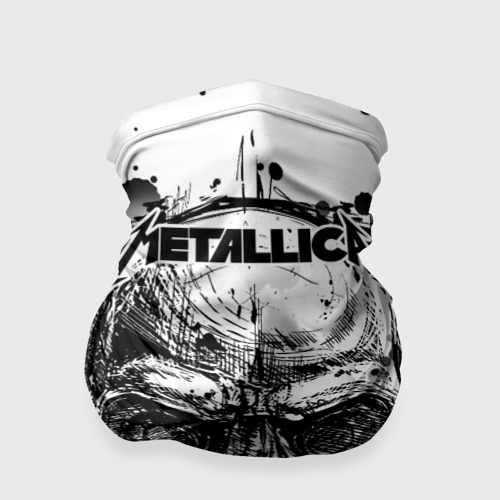 Бандана-труба 3D Metallica, цвет 3D печать