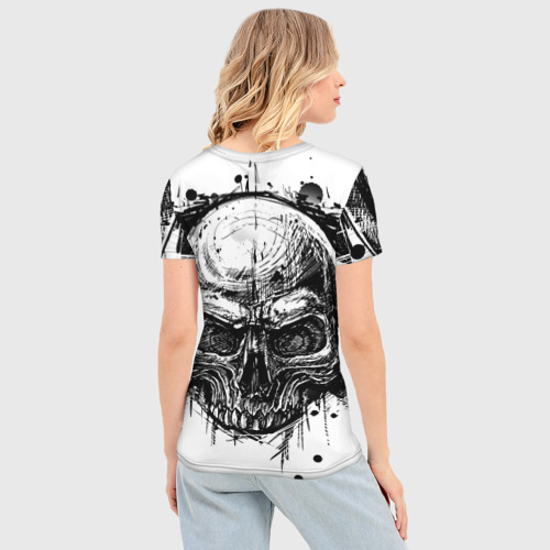 Женская футболка 3D Slim Metallica, цвет 3D печать - фото 4