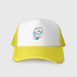 Кепка тракер с сеткой Cute Haku the Dragon