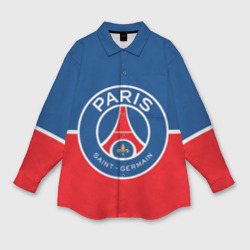 Женская рубашка oversize 3D FC PSG