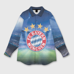 Мужская рубашка oversize 3D Бавария Мюнхен