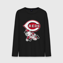 Мужской лонгслив хлопок Cincinnati reds - baseball team - talisman