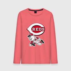 Мужской лонгслив хлопок Cincinnati reds - baseball team - talisman