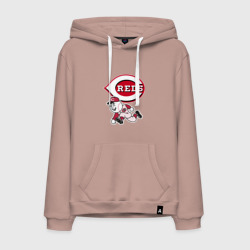 Мужская толстовка хлопок Cincinnati reds - baseball team - talisman