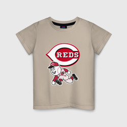Детская футболка хлопок Cincinnati reds - baseball team - talisman