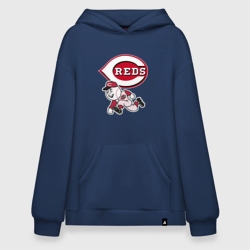 Худи SuperOversize хлопок Cincinnati reds - baseball team - talisman