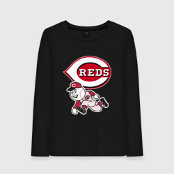 Женский лонгслив хлопок Cincinnati reds - baseball team - talisman