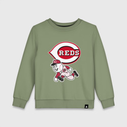 Детский свитшот хлопок Cincinnati reds - baseball team - talisman