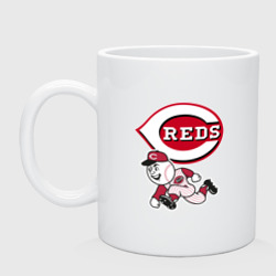 Кружка керамическая Cincinnati reds - baseball team - talisman