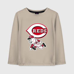 Детский лонгслив хлопок Cincinnati reds - baseball team - talisman