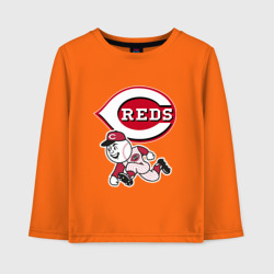 Детский лонгслив хлопок Cincinnati reds - baseball team - talisman