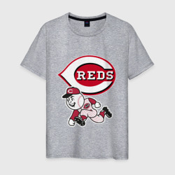 Мужская футболка хлопок Cincinnati reds - baseball team - talisman