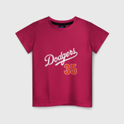 Детская футболка хлопок Los Angeles Dodgers - baseball