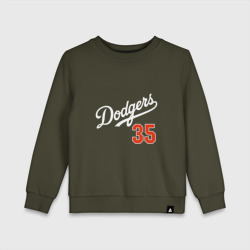 Детский свитшот хлопок Los Angeles Dodgers - baseball