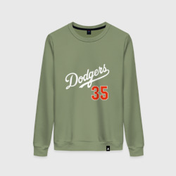 Женский свитшот хлопок Los Angeles Dodgers - baseball