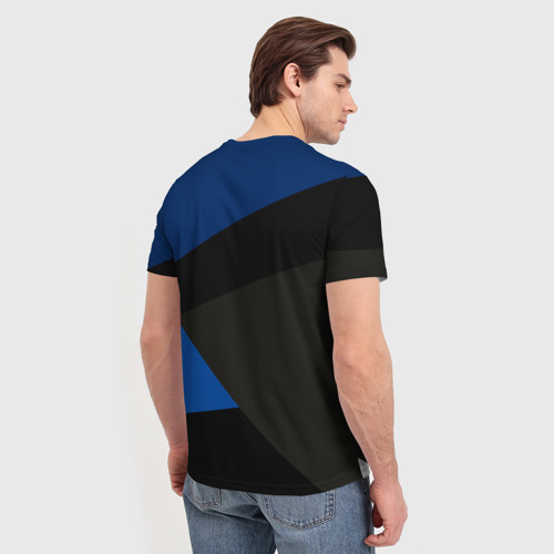 Мужская футболка 3D Inter exlusive, цвет 3D печать - фото 4