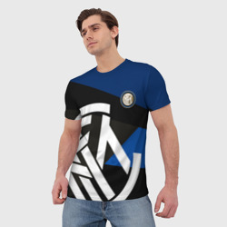 Мужская футболка 3D Inter exlusive - фото 2