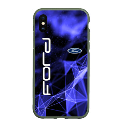 Чехол для iPhone XS Max матовый Ford