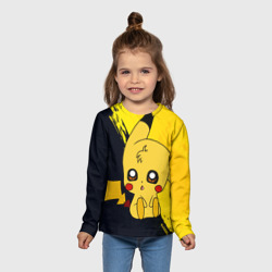 Детский лонгслив 3D Пикачу/Pikachu - фото 2