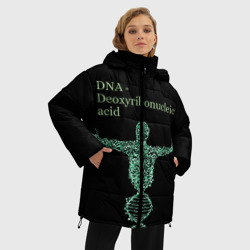Женская зимняя куртка Oversize ДНК - фото 2