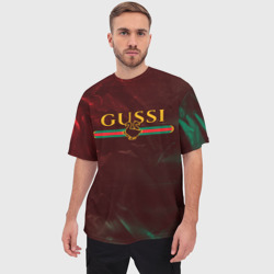 Мужская футболка oversize 3D Gussi гуси - фото 2