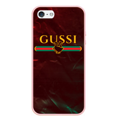 Чехол для iPhone 5/5S матовый Gussi гуси