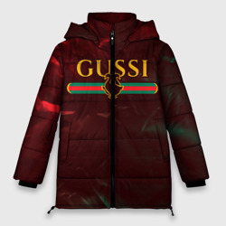 Женская зимняя куртка Oversize Gussi гуси