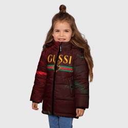 Зимняя куртка для девочек 3D Gussi гуси - фото 2