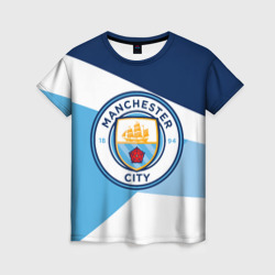 Женская футболка 3D Manchester city exlusive