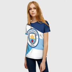Женская футболка 3D Manchester city exlusive - фото 2